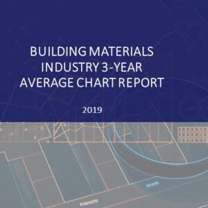 EUA Building Materials 3 Yr Industry Average Report 2019