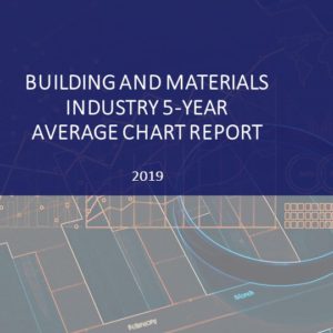 EUA Building and Materials 5 Yr Industry Average Report 2019